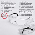 Gafas de Seguridad Double O S0250X Anti Fog Anti Rayaduras – Protección y Claridad Total